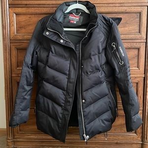 Karbon Black Down Ski Jacket